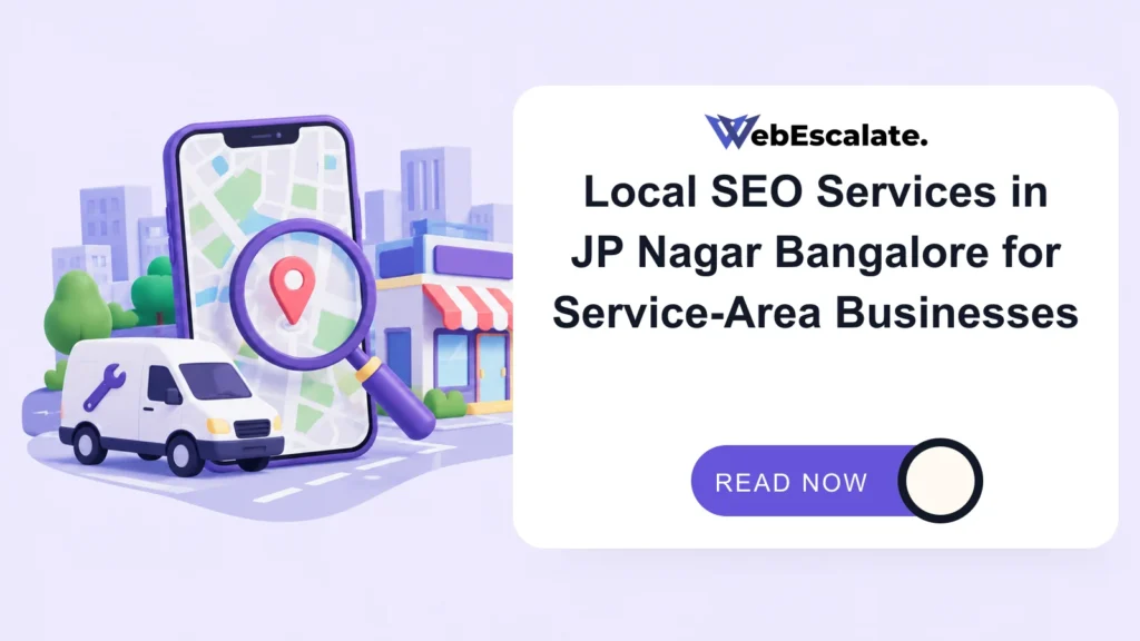 Local SEO services in JP Nagar Bangalore for service-area businesses