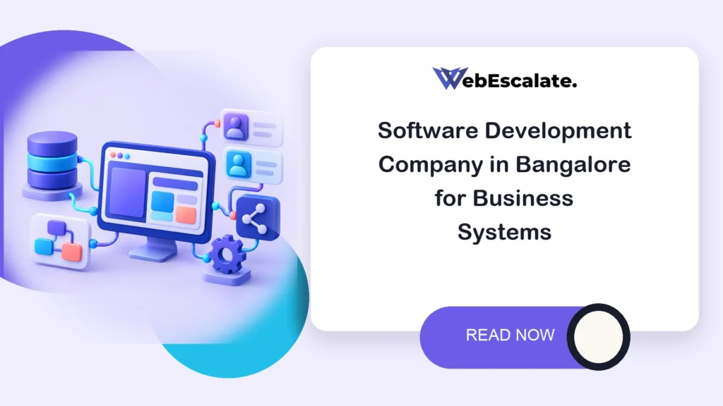 Software development company Bangalore services for business systems