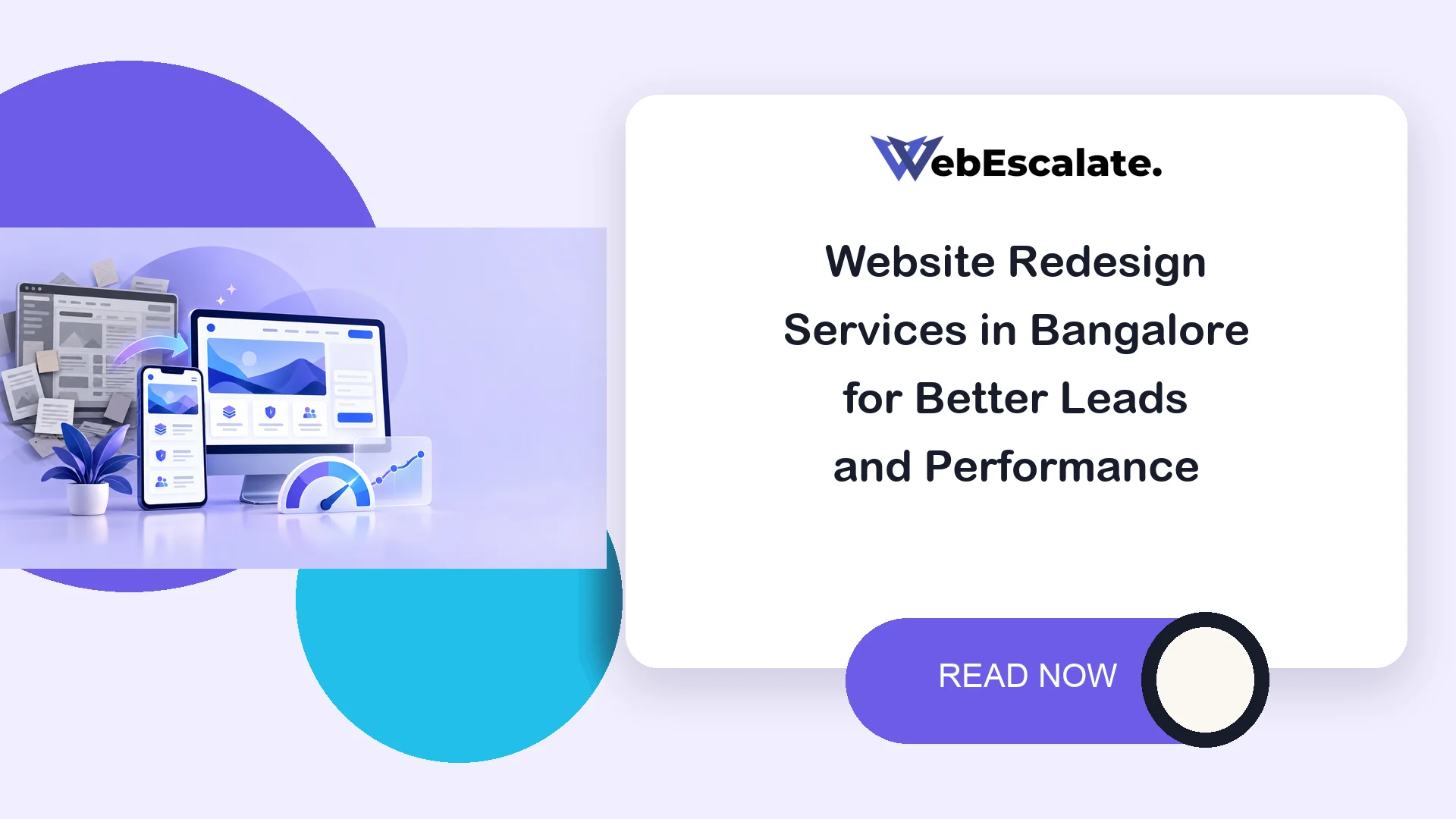 Website redesign services Bangalore for better leads and website performance