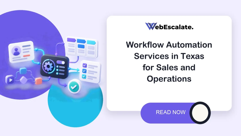 Workflow automation services Texas businesses use for sales and operations